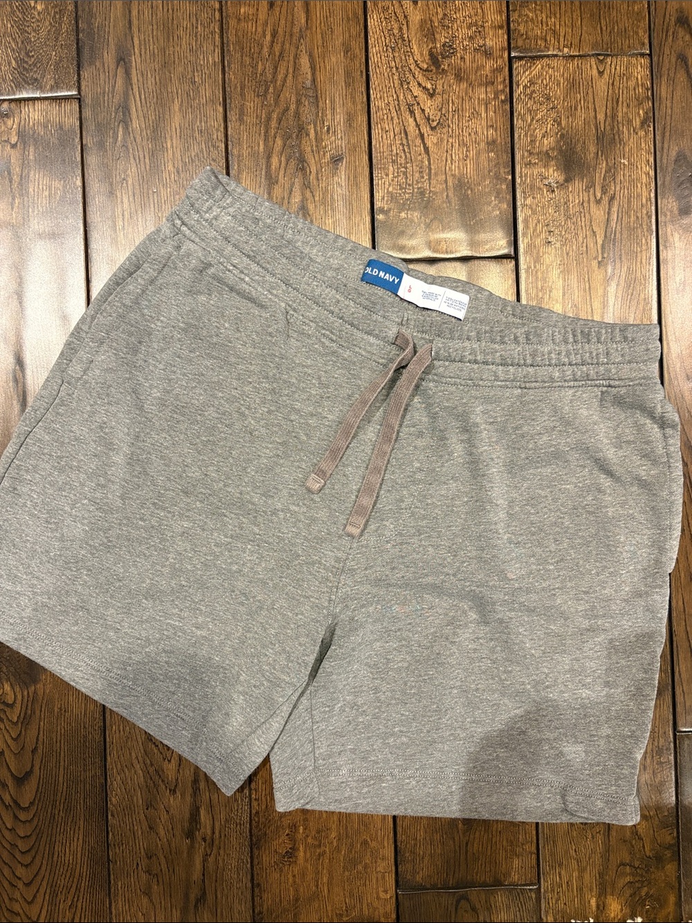 Old Navy Gray Drawstring Shorts, Size M